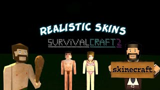 Survivalcraft 2  Realistic Skins [upl. by Gerry200]