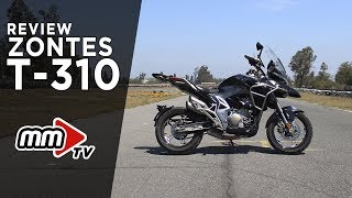 Zontes T310 Review en Motomundi Tv [upl. by Eilraep]