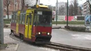 Tramwaj Warszawa Tymczasowa Pętla WZ [upl. by Elsie]