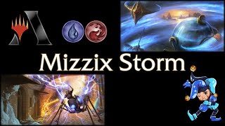 Blue Red Storm  Historic Magic Arena Deck  April 16th 2021 [upl. by Ajssatsan]