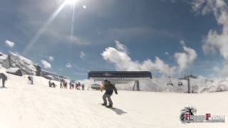 Lezione di snowboard 11 Ollie in pista [upl. by Yenitirb97]