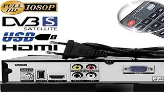 hdline Echosat 20500 S Digitaler Satelliten HD Receiver HDTV DVBS DVBS2 HDMI AV 2X USB 20 [upl. by Royall580]