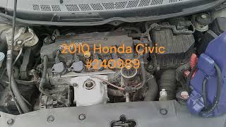 2010 Honda Civic 240989 [upl. by Xuaeb]