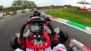 POV Franciacorta Karting Track  Iame X30 Senior  Birel ART [upl. by Evadnee]