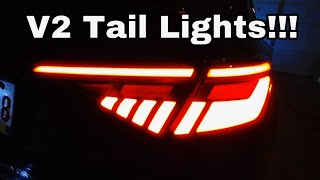 Installing V2 Tail Lights for Honda Civic 2022 Sedan [upl. by Frye]