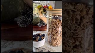 Homemade Granola granolafood longislandfoodie recipe cooking homemade deliciousfood healthy [upl. by Anilac]