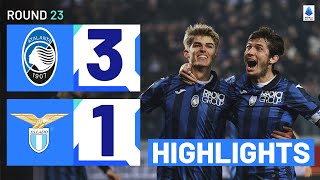 ATALANTALAZIO 31  HIGHLIGHTS  Incredible win for La Dea  Serie A 202324 [upl. by Bruni]