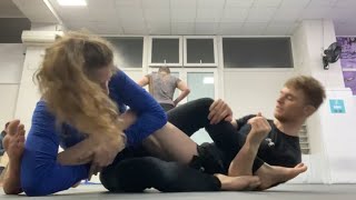 9 Minute Positional Leg Lock Round Start Double Outside Ashi [upl. by Susejedairam896]