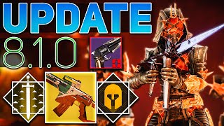 MASSIVE Revenant Changes Just Hit Update 810  Destiny 2 [upl. by Gillespie167]