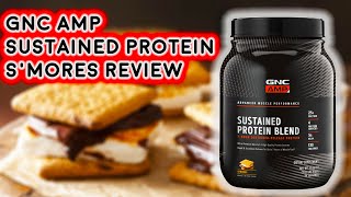 GNC Amp Sustained Release Protein Review [upl. by Carter]