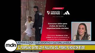 EL PAMPEANO ENTRE LOS FINALISTAS DEL PREMIO FUNDACION RIVER ROMINA ELIZAGA CDC LA ADELA [upl. by Rovert]