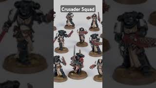 Crusader Squad 10th edition 40K warhammer40k [upl. by Fillbert]