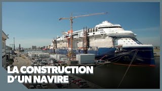 La construction dun navire se fait en plusieurs étapes [upl. by Lyreb]