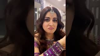 Shraddha Arya singing on Punjabi song🥰❤️ [upl. by Jarlathus]