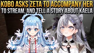 Kobo Asks Zeta to Accompany Her to Stream and Kobo Tell a Story About Kaela Hololive ID Clips [upl. by Nallaf]