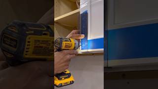 Installing Kitchen cabinets door pulls 👉 Gpr3Carpentry🔨 viral tips carpentry tools diy [upl. by Hgieleak]