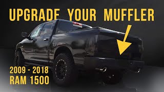 Upgrade Your Dodge Ram 1500  Easy Muffler Removal Tutorial 20092018 [upl. by Dine]