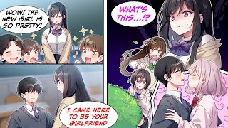 Manga Dub A popular model transfered to my school to be my girlfriend and suddenly things changed [upl. by Keon]