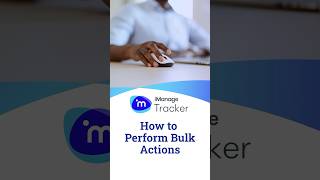 How to Perform Bulk Actions in iManage Tracker taskmanagment legaltech [upl. by Enrol]