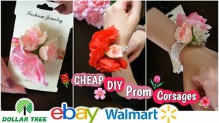 Easy amp Cheap DIY Corsages 3 Different ways [upl. by Euqinitram681]