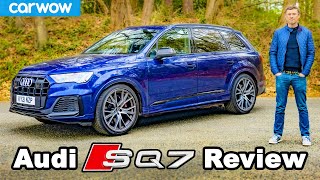 Audi SQ7 review  a supercar with 7 seats [upl. by Corwun]