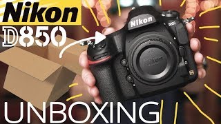 Nikon D850 Unboxing 📷 [upl. by Pietrek]