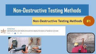 Non Destructive Testing Methods for Concrete 1 [upl. by Scevour]