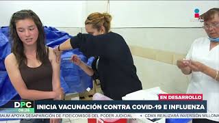 Inicia la campaña de vacunación contra Covid19 e Influenza  DPC con Nacho Lozano [upl. by Strang]