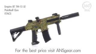 Empire BT TM15 LE Paintball Gun  ETACS  Visual 360 [upl. by Faustus]