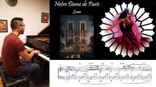 quotLunequot  Notre Dame de Paris  Piano Cover [upl. by Sehcaep]