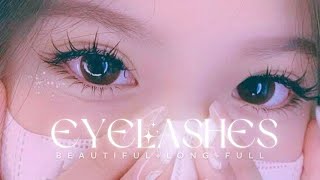 ✨ long amp full eyelashes︙powerful subliminal [upl. by Adnarb]