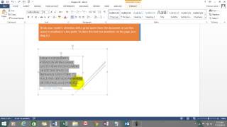 Insert Text Box In MS Word Hindi [upl. by Kennie]