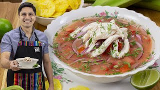 Ceviche de Pollo la manera más FÁCIL de hacerlo  KWA [upl. by Nnylyahs302]