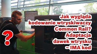 Jak wygląda kodowanie wtryskiwaczy Common Rail Adaptacja dawek wtrysku – IMA kod [upl. by Timms61]