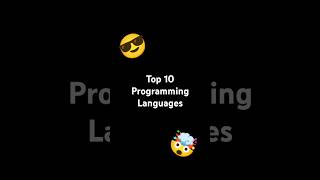 Top 10 Coding Languages Of All Time programming coding python technology shorts yt viral [upl. by Ailesor156]