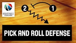 Basketball Coach Svetislav Pesic  Pick And Roll Defense [upl. by Leiruh661]