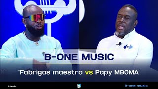 BONE MUSIC  PAPY MBOMA Reçoit Fabregas sur Bone Télévision [upl. by Deragon897]