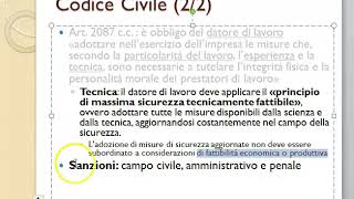 DECRETO LEGISLATIVO n8108 TESTO UNICO PER LA SICUREZZA SUL LAVORO [upl. by Esinaj]