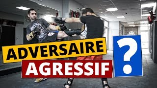 COMMENT COMBATTRE UN ADVERSAIRE AGRESSIF 👊  TUTO BOXE GREGGOTCOM [upl. by Warila]