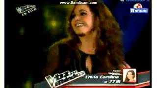 Lucero canta con Carolina en la Voz Mexico 2013 [upl. by Beale]