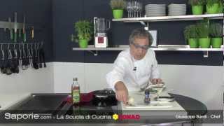 Come cuocere il pesce al forno  Chef Beppe Sardi  Scuola di cucina Saporie [upl. by Andrus]