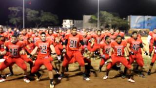 2011 Kahuku Football Haka PreGame [upl. by Lepp]