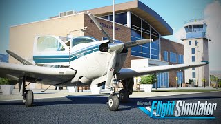 Carenado Beechcraft Bonanza V35  Full Flight Review  Microsoft Flight Simulator [upl. by Danais172]