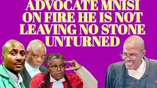 Advocate MNISI is on fire he is leaving no stone unturned fighting for his client [upl. by Enelym]