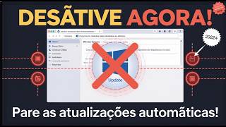 Como DESATIVAR o Windows Update DEFINITIVAMENTE e PARAR as Atualizações Automáticas do Windows [upl. by Tteve]