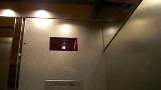 Schindler Elevator at Green Garage at Galleria Houston TX [upl. by Odrarej65]