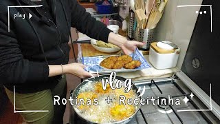 Rotinas de Dona de Casa  Bolinhos de Arroz Recheados  Vlog [upl. by Mortie]