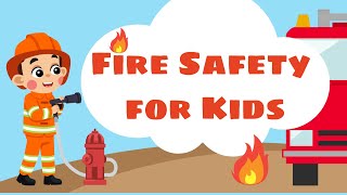 Fire Safety for Kids  Fire Escape  Fire Truck Song [upl. by Slemmer]