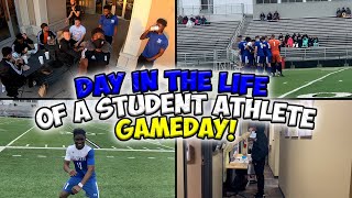 DAY IN THE LIFE OF A STUDENT ATHLETE GAMEDAY  SOCCER⚽️  JUCO 🎓  NJCAA  VLOG [upl. by Nnahtebazile903]