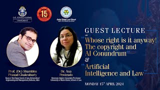 Whose right is it anyway The copyright and AI conundrumquot and quotArtificial Intelligence and Law [upl. by Valonia239]